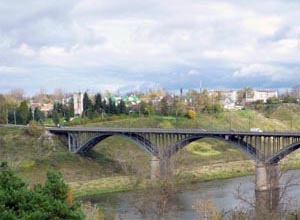 мост через Волгу